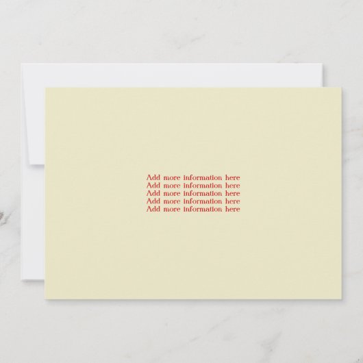 映画チケット賞授賞式パーティの招待状 招待状 (裏面)