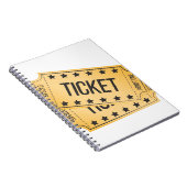 映画チケット ノートブック (右側)