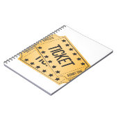 映画チケット ノートブック (左側)