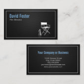 映画テレビの演出家 名刺 (正面/裏面)