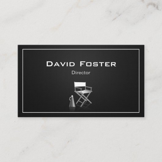 映画テレビの演出家 名刺 (正面)