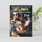 映画テーマアクションドラマポスター大人の誕生日 招待状 (スタンド正面)