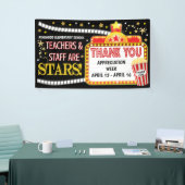 映画テーマ先生賞の週のバナー 横断幕 (トレードショー)