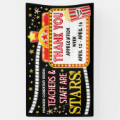 映画テーマ先生賞の週のバナー 横断幕 (縦)