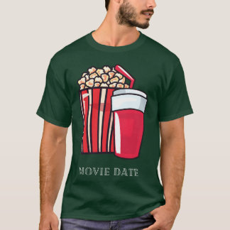 映画デートの友達 Tシャツ