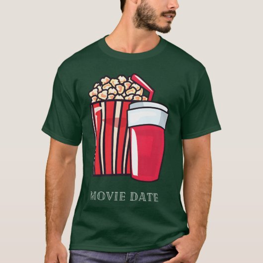 映画デートの友達 Tシャツ (正面)