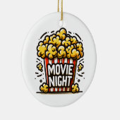 映画ナイトデライトポップコよくはしゃぐーン セラミックオーナメント (右)