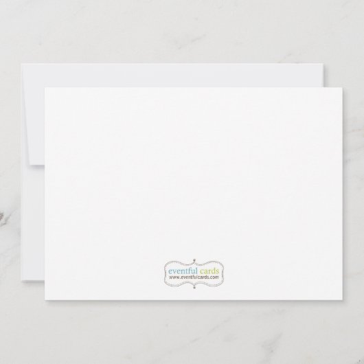 映画ナイト招待状 招待状 (裏面)