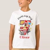 映画パトリセブン誕生日のボーイシャツ Tシャツ (正面)