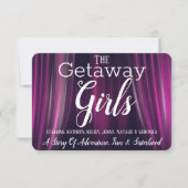 映画パロディ・ガおもしろいールズ・ゲタウェイ招待状 招待状 (正面)