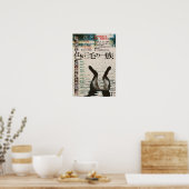 映画パロディ　色が三毛の一族 ポスター (キッチン)