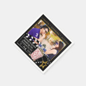 映画パーソナライズされたのスター枠 スタンダードカクテルナプキン