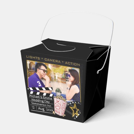 映画パーソナライズされたのスター枠 フェイバーボックス (正面サイド)