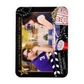 映画パーソナライズされたのスター枠 マグネット (縦)