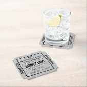 映画パーソナライズされたチケットグレーホームシアター ペーパーコースター (インサイチュ)