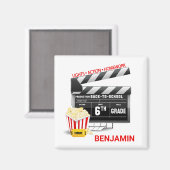 映画パーソナライズされたテーマ6年生 マグネット (正面/裏面)