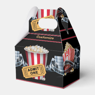 映画パーソナライズされたナイトポップコーンゲーブルビーフボックス フェイバーボックス