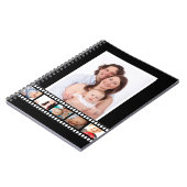 映画パーソナライズされたリールフォトコラージュカスタムDIY ノートブック (左側)