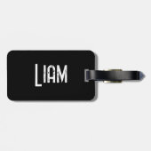 映画パーソナライズされた監督パーソナライズされたハリウッド ラゲッジタグ (裏面横)