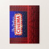 映画パーソナライズされた館シネマファミリールーム  ジグソーパズル (縦)