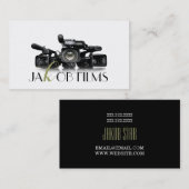 映画ビデオカメラ監督撮影結婚監督 名刺 (正面/裏面)