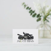 映画ビデオカメラ監督撮影結婚監督 名刺 (スタンド正面)