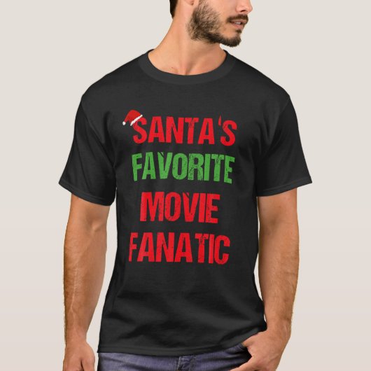映画ファナティックおもしろいパジャマのクリスマスプレゼント Tシャツ (正面)