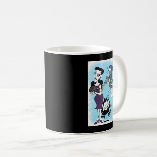 映画ファンのための恋人ギフトHokeyスモークギフト コーヒーマグカップ (正面右)