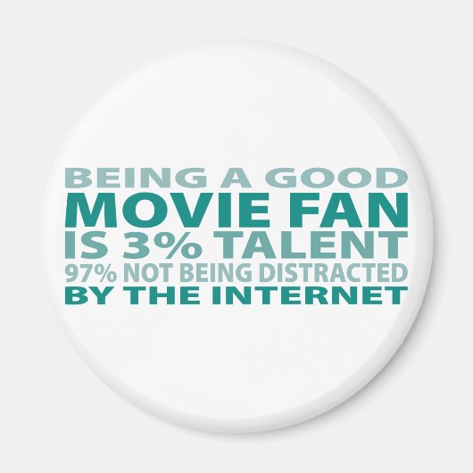 映画ファン3%の才能 マグネット (正面)