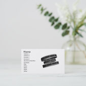 映画フィルムのストリップ 名刺 (スタンド正面)