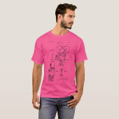 映画フィルムカメラ特許プリント1937 Tシャツ (正面フル)