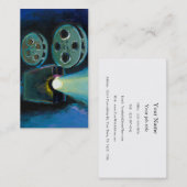 映画フィルムプロジェクター多彩で意味深長な芸術 名刺 (正面/裏面)