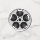 映画フィルムリールのホームシアター コンフェッティ (スモール正面)