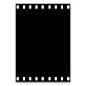 映画フィルムリール白黒結婚ズ テーブルナンバー (裏面)