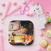 映画フィルム ペーパープレート (パーティー)