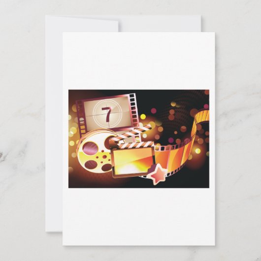 映画フィルム 招待状 (正面)