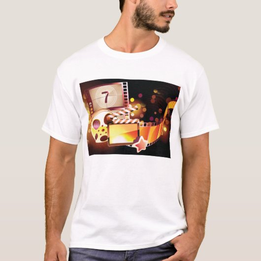 映画フィルム Tシャツ (正面)