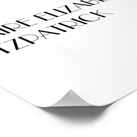 映画ポスターフィルムストリップ結婚のウェルカムサイン ポスター (角)