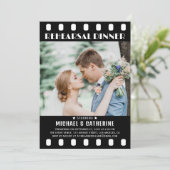 映画ポスターフィルムストリップ黒と白結婚の 招待状 (スタンド正面)