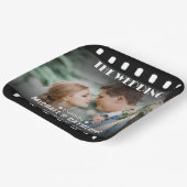 映画ポスターフィルム結婚リールユニーク ペーパープレート (傾斜あり)