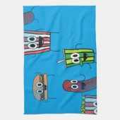 映画ポップコーン キッチンタオル (縦)