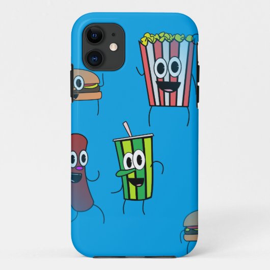 映画ポップコーン Case-Mate iPhoneケース (裏面)