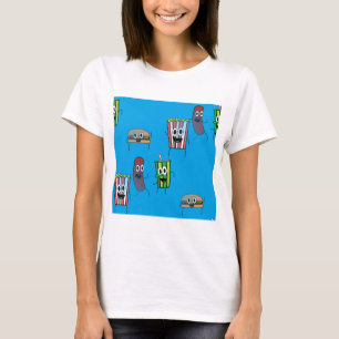映画ポップコーン Tシャツ