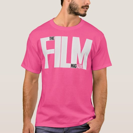 映画マガジンのロゴ Tシャツ (正面)