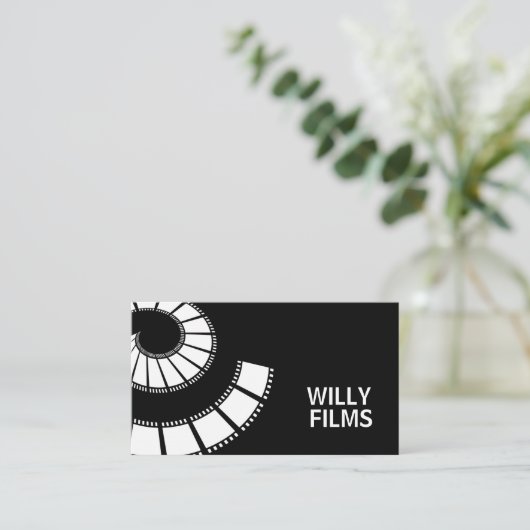 映画ムービーメーカー監督ビデオグラファー 名刺 (スタンド正面)