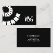 映画ムービーメーカー監督ビデオグラファー 名刺 (正面/裏面)