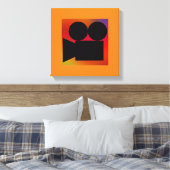 映画モダンの時間 キャンバスプリント (インサイチュ (寝室))