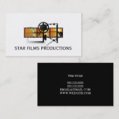 映画モダン監督プロデューサー 名刺 (正面/裏面)