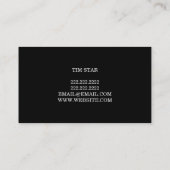 映画モダン監督プロデューサー 名刺 (裏面)