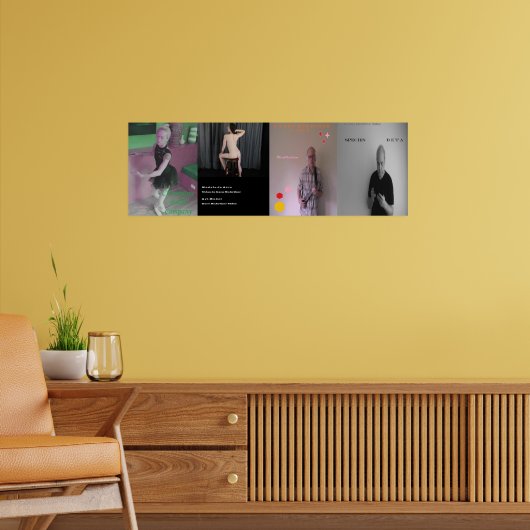 映画モンタージュポスター ポスター (リビング2)